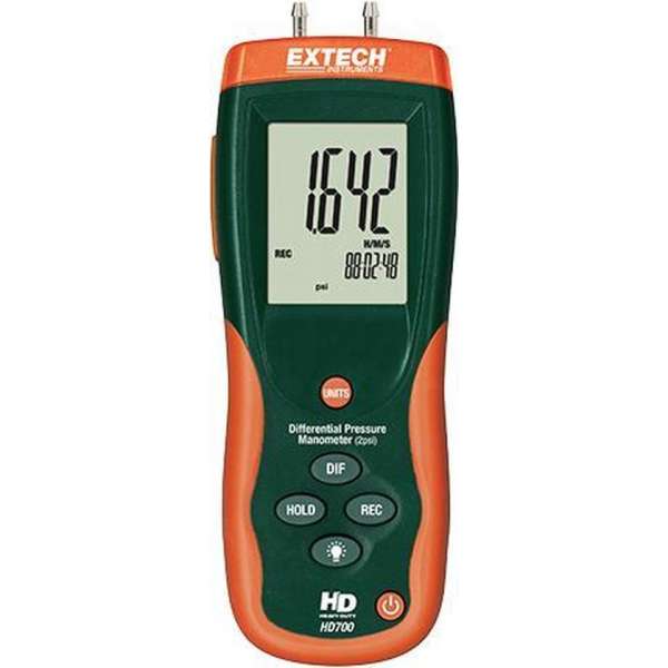 EXTECH HD700: Differentiële druk Manometer (2psi)