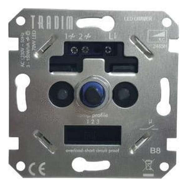 Bailey Tradim LED Dimmer - 230V - Tronic - fase afsnijding - 3W-150W