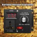 220V 4000W Variabele Spanning Controller Voor Ventilatorsnelheid Motorregeling Dimmer Snelheid Temperatuur Spanning Aanpassing: