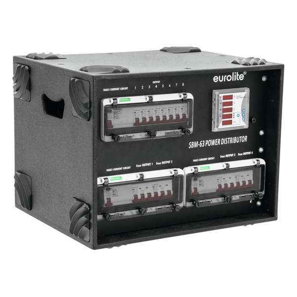 Eurolite krachtstroomverdeler SBM-63 Power Distributor