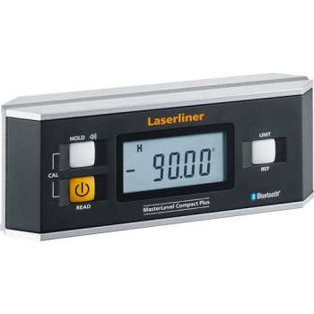 Laserliner MasterLevel Compact Plus Elektronische waterpas met v-groef - bluetooth - magnetisch