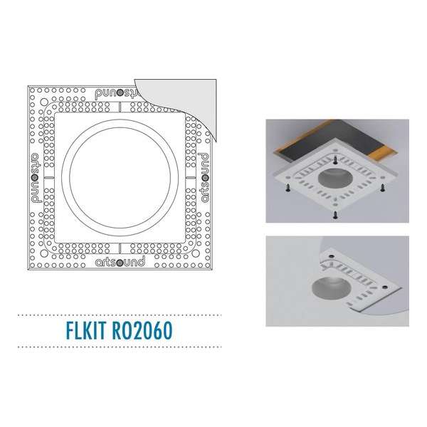 ARTSOUND FLUSH MOUNT KIT FLKITRO2060