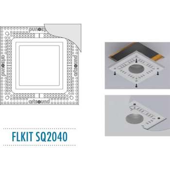 ARTSOUND FLUSH MOUNT KIT FLKITSQ2040