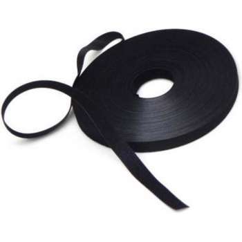 Velcro One-Wrap op rol 20 mm x 25 meter, zwart (098.0652)