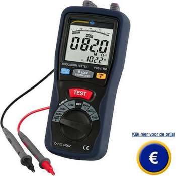 Isolatietester PCE-IT100