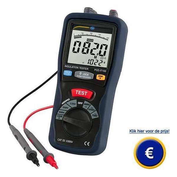 Isolatietester PCE-IT100