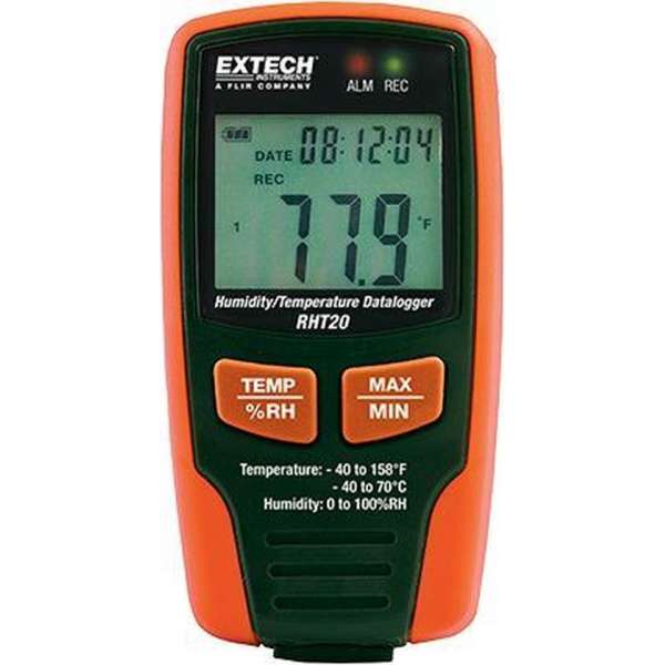 EXTECH RHT20: Vochtigheid en temperatuur Datalogger