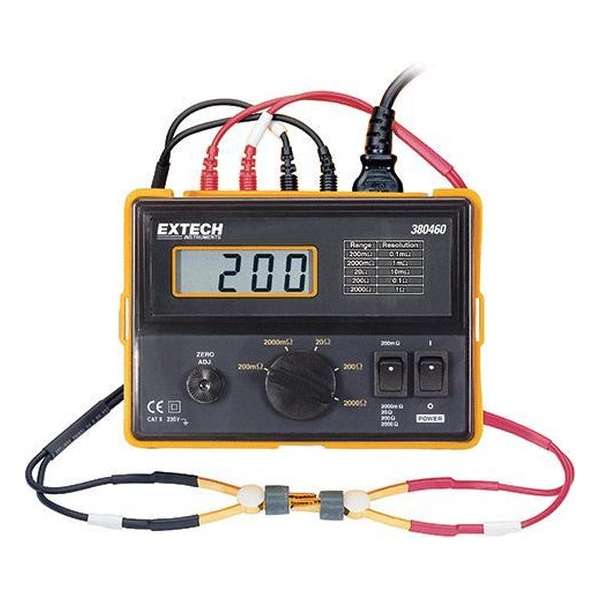 EXTECH 380462: Precision  Milliohm  Meter (220V)