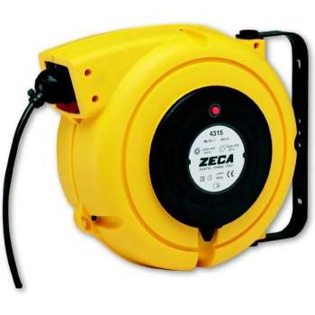 Zeca 4315 Kabelveerhaspel 14 + 1 mtr. 230 Volt