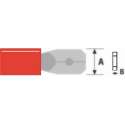 Valueline ST-073 kabel-connector Rood