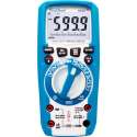 Peaktech 3445: Digitale multimeter ~ 6.000 counts ~ 1000V AC / DC ~ TrueRMS, Bluetooth, IP67 met verlichte functieknoppen