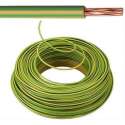 VOB kabel / draad 10 mm² Eca - Geel / Groen (H07V-R) - VOB10GG