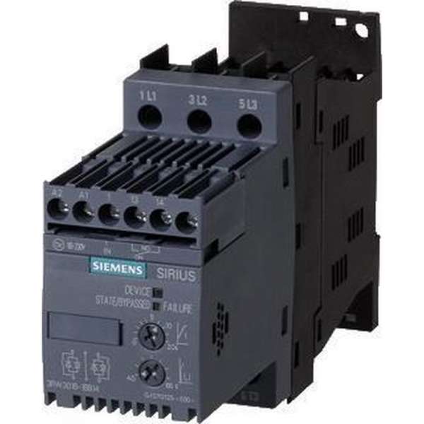 Siemens 7.5 kW Soft Starter, 400 V, 3 Phase, IP20