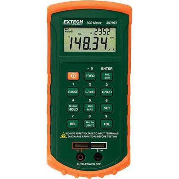 EXTECH 380193: Passieve  component LCR-meter