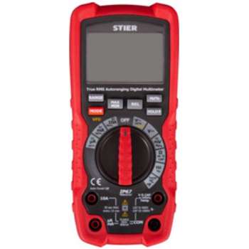 STIER Profi Multimeter 0,01mV - 1000V AC/DC CAT III 1000V CAT IV 600V VFD RMS