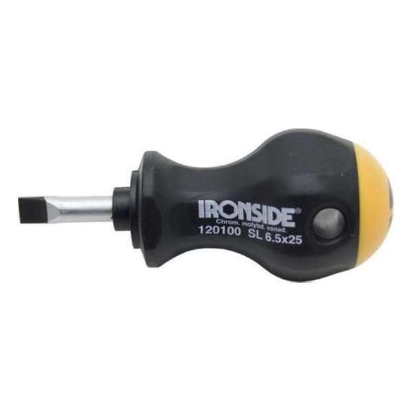 Ironside Schroevendraaier stubby zaagsnede 6.5 x 25mm