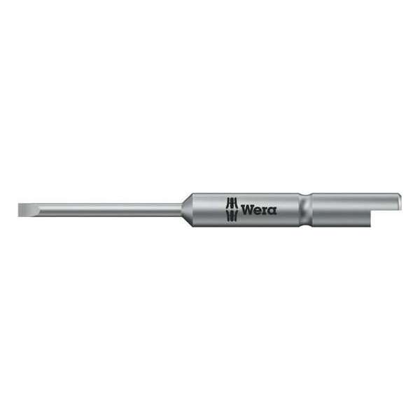 Wera - 800/9 C slotted Bit 1.5x44 - Bitje Torxschroevendraaier 1.5x44