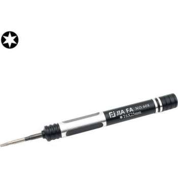 Torx T6 Professionele Schroevendraaier  | Zwart / Black