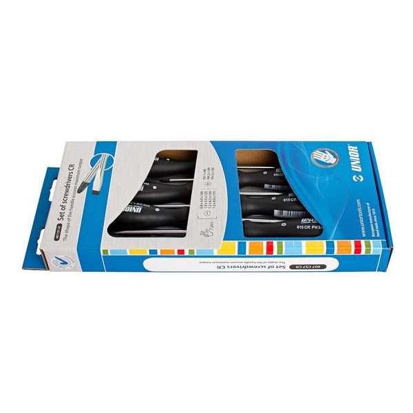 UNIOR - SET SCHROEVENDRAAIERS - 7 PCS