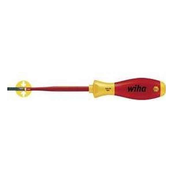 Vde Platte Schroevendraaier Wiha Softfinish Electric Slimfix 3201 35501 Kopbreedte: 4.5 Mm Koplengte: 125 Mm