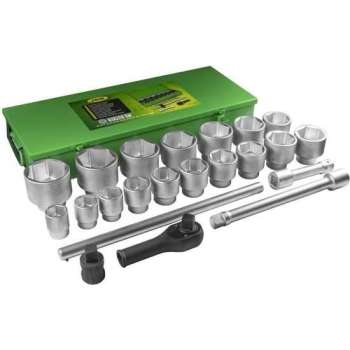 JBM Tools | SET VAN KOPPEN MET DIEPE 3/4", 22 TALIG