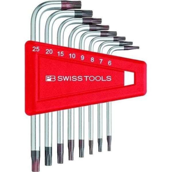 PB Swiss Tools stiftsleutelset Torx TX 6-25 - PB410.H6-25