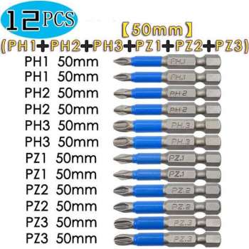 Schroevendraaierset - bitset (12 delig) - Magnetisch