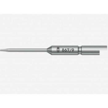 Wera - 867/9 C TORX® Bits, Halfmoon TX 8x44 - Torxschroevendraaier Halfmoon TX 8x44 - Tool