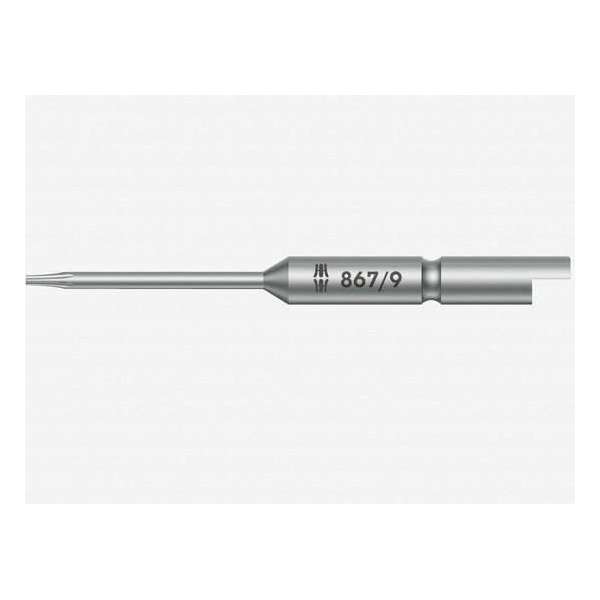 Wera - 867/9 C TORX® Bits, Halfmoon TX 8x44 - Torxschroevendraaier Halfmoon TX 8x44 - Tool