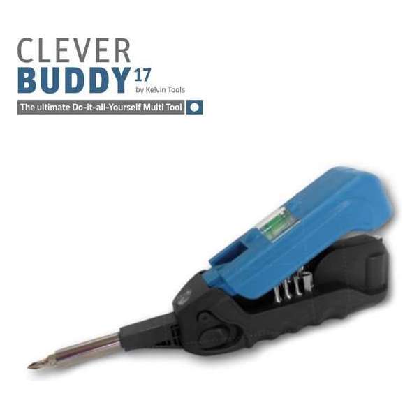 Clever Buddy 17-in-1 multitool Gereedschap Multitool - Compleet gereedschap - 17-in-1 gereedschap