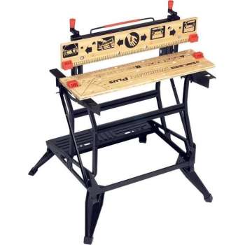 BLACK+DECKER WM825-XJ Workmate/opvouwbare werkbank - 2 Werkhoogtes – Tot 250kg