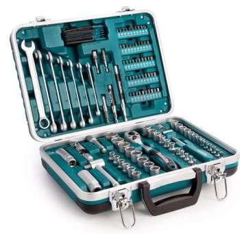 Makita Accessoires P-90635 Handgereedschapset 118-delig in koffer