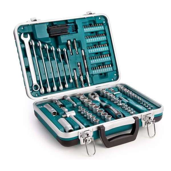 Makita Accessoires P-90635 Handgereedschapset 118-delig in koffer