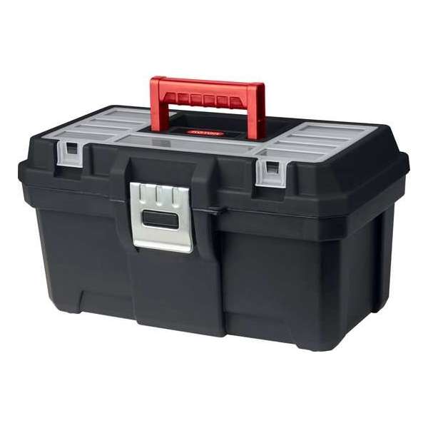 Keter Basic Toolbox Gereedschapskoffer- 16 inch - 39,7x21,3x20,6cm - Zwart