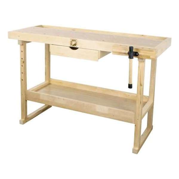 Holzmann WB126  Houten Werkbank / werktafel 126x61x84cm