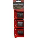 StealthMounts BM-MW18-RED-6 Accuhouder voor Milwaukee M18 - Rood - 6-pack