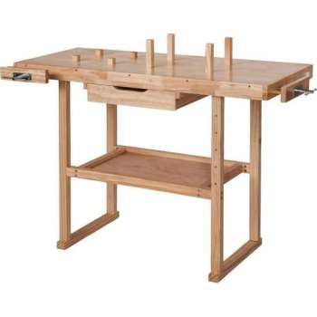 Houten Werkbank Werktafel Werkblad Schaafbank 400915