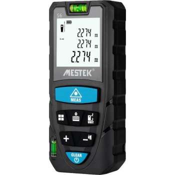 Mestek S6 Professionele Laser Afstandsmeter 70m - Uitgebreide Functies