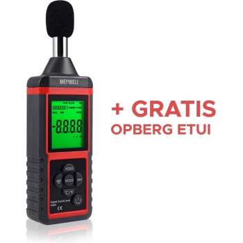 Membeli Mini Digitale Decibelmeter 30 dB tot 130 dB - Kleine Db Meter - Geluidsmeter - 31