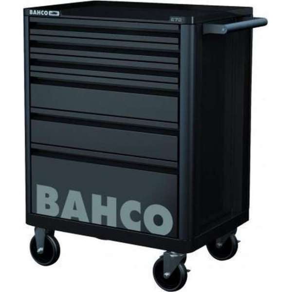 Bahco 1472K6BLACK Lege Gereedschapswagen E72 Zwart