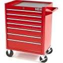 HBM 7 Laden Gereedschapswagen - Rood