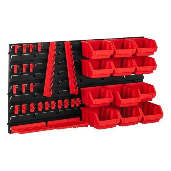 MSW Gereedschapswand - 9 dozen - montageset