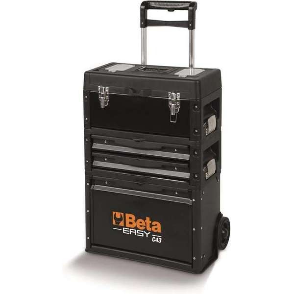 BETA trolley met 212-delig assortiment gereedschappen. Voor algemeen onderhoud