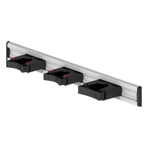 Toolflex - Aluminium Gereedschapsrail met 3 Houders - 50cm