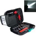 24 STUKS Draagbare zaklamp Tool Box Set - Portable Auto, Home, Emergency Tool Kit met zaklamp