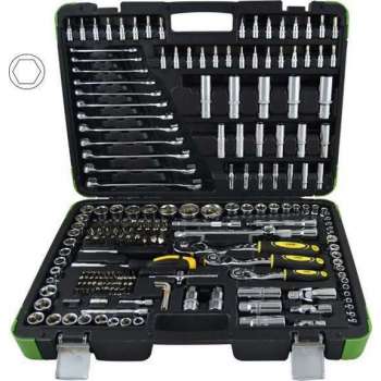 JBM Gereedschap Set van Zeskante doppen | 216-Delig | Torx| Schroevendraaier (Bits) |