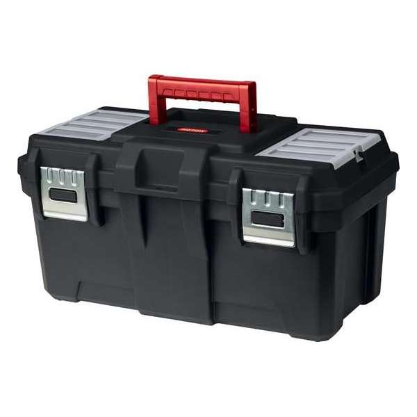 Keter Basic Toolbox Gereedschapskoffer- 19 inch - 48x26x25cm - Zwart