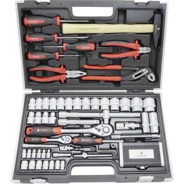 TOOLCRAFT HT03408 819444 Gereedschapsset Professioneel In koffer 109-delig