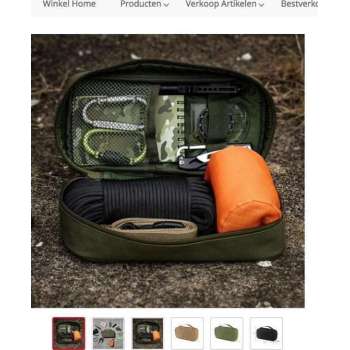 Outdoor Draagbare Opbergtas / Gereedschapstas Ehbo-Kit Kit Camping