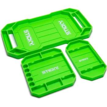 Sticky Tray Triple Pack Groen